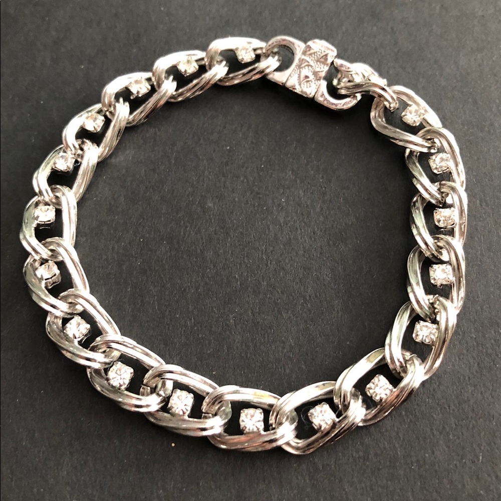 Vintage Rhinestone Bracelet